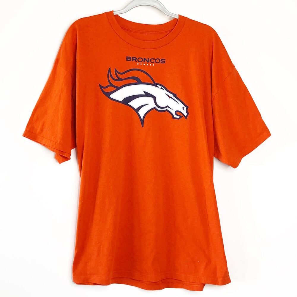 Denver Broncos Tee 2XL Thomas 88 Team Apparel Cotton Short Sleeve
